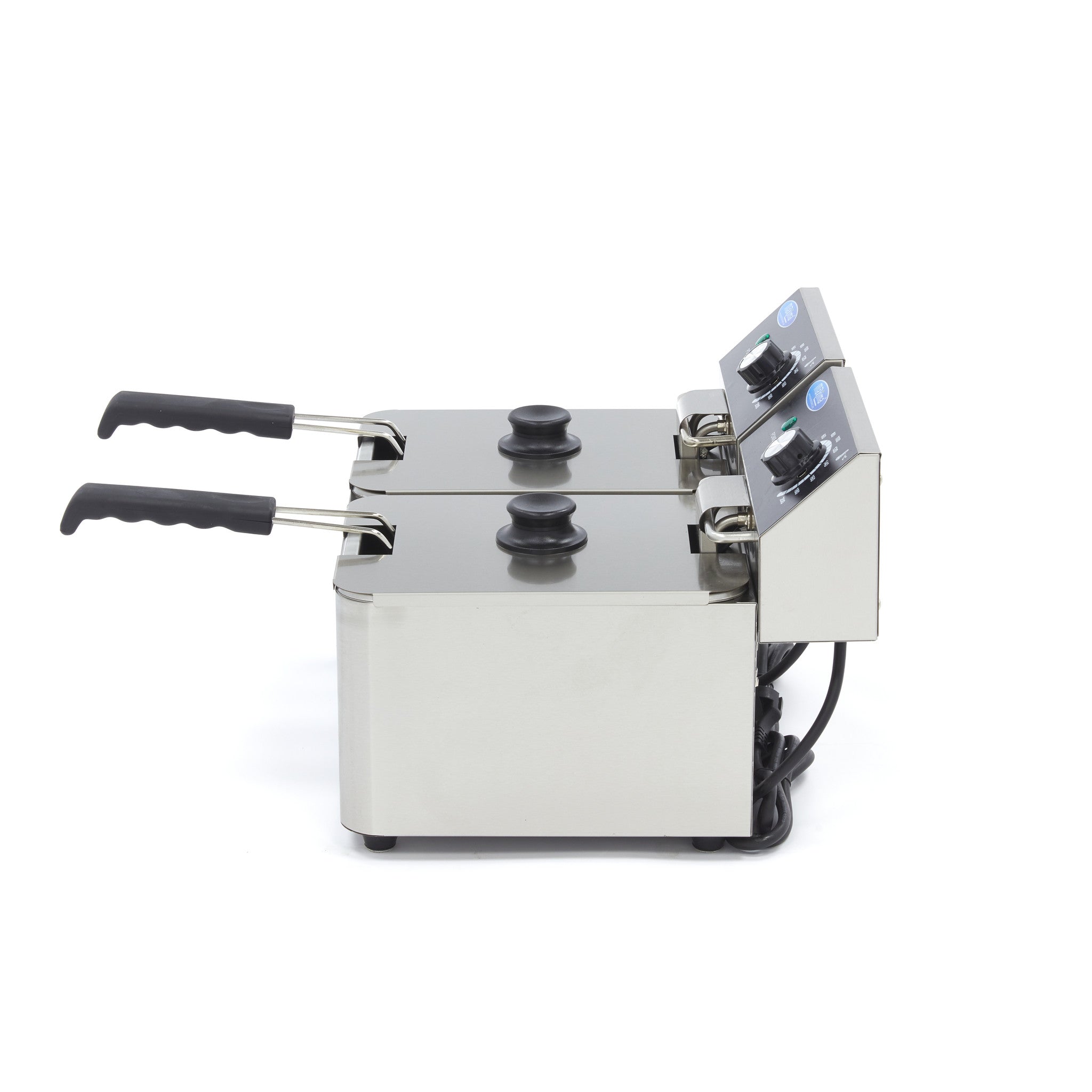 Friture - 2 x 4L - 2 kurve - op til 1,5 kg pommes frites