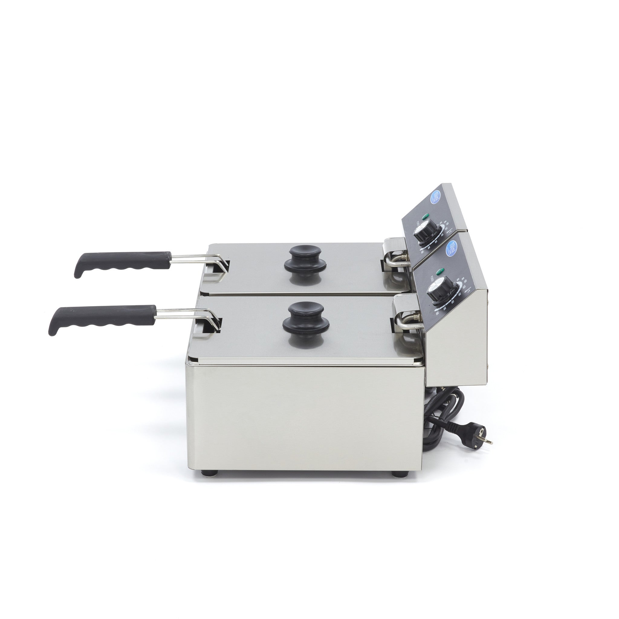 Friture - 2 x 6L - 2 kurve - op til 1,8 kg pommes frites