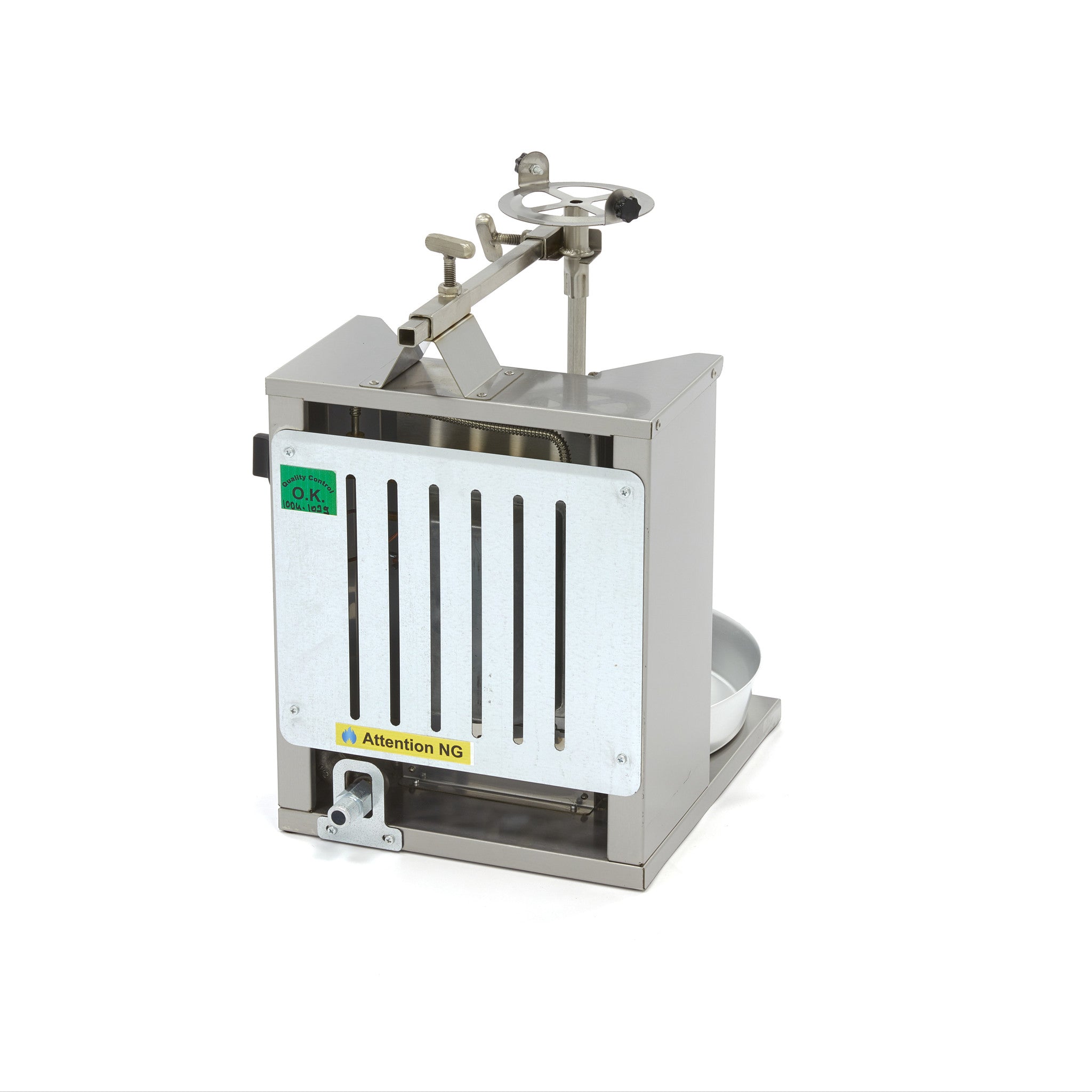 Kebab Grill - 1 Brænder - 10 kg Kød - Gas (kasse har været åben)