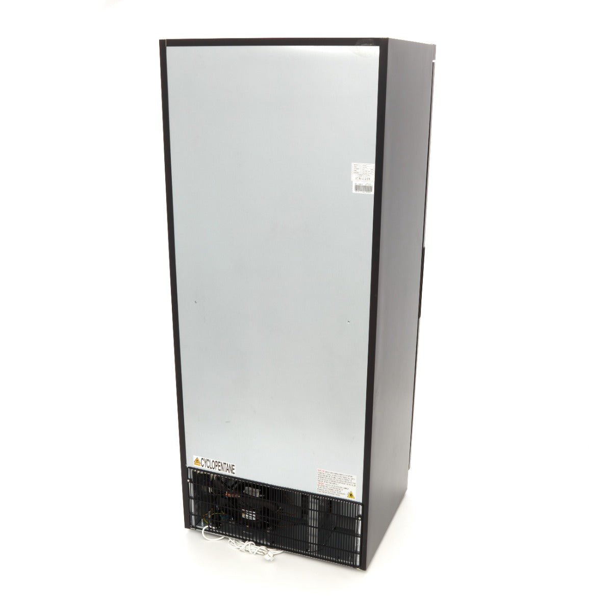 Fryser - 600L - 6 Faste hylder - Sort