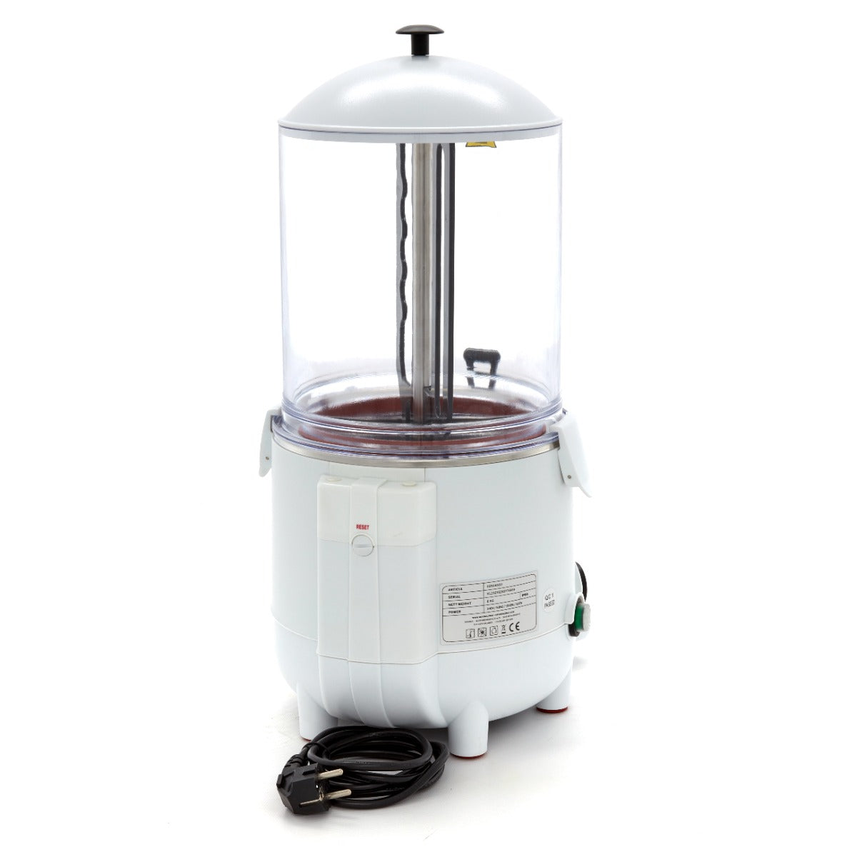 Chokolade dispenser - varm - 10L - Hvid
