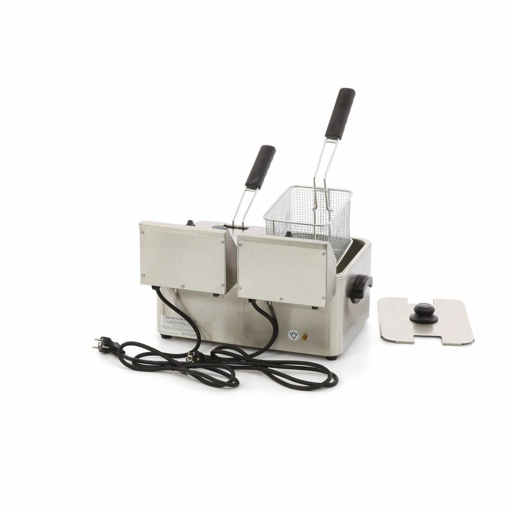 Friture - 2 x 4L - 2 kurve - op til 2 kg pommes frites