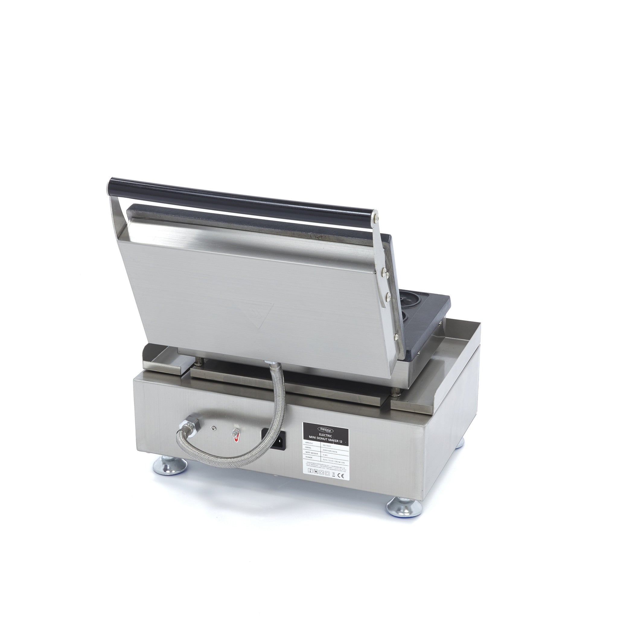 Donut Maker - 12 Mini Donuts - Ø5cm - med indbygget timer