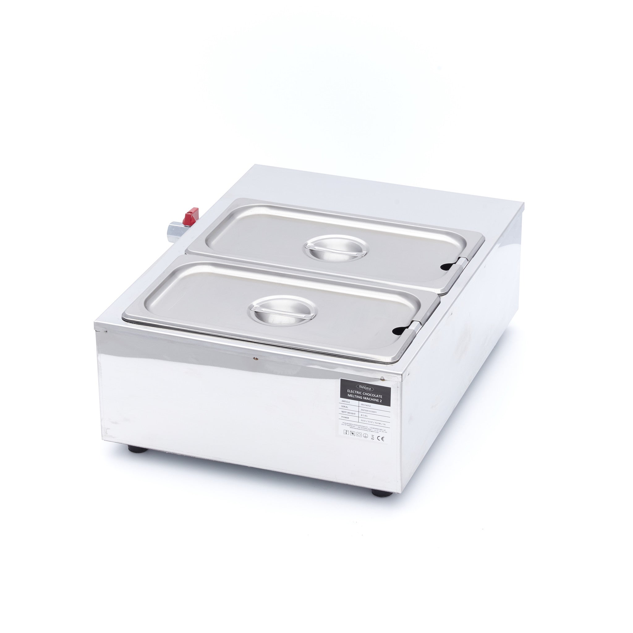 Chokoladesmelter - 2 x 1/3 GN 10cm