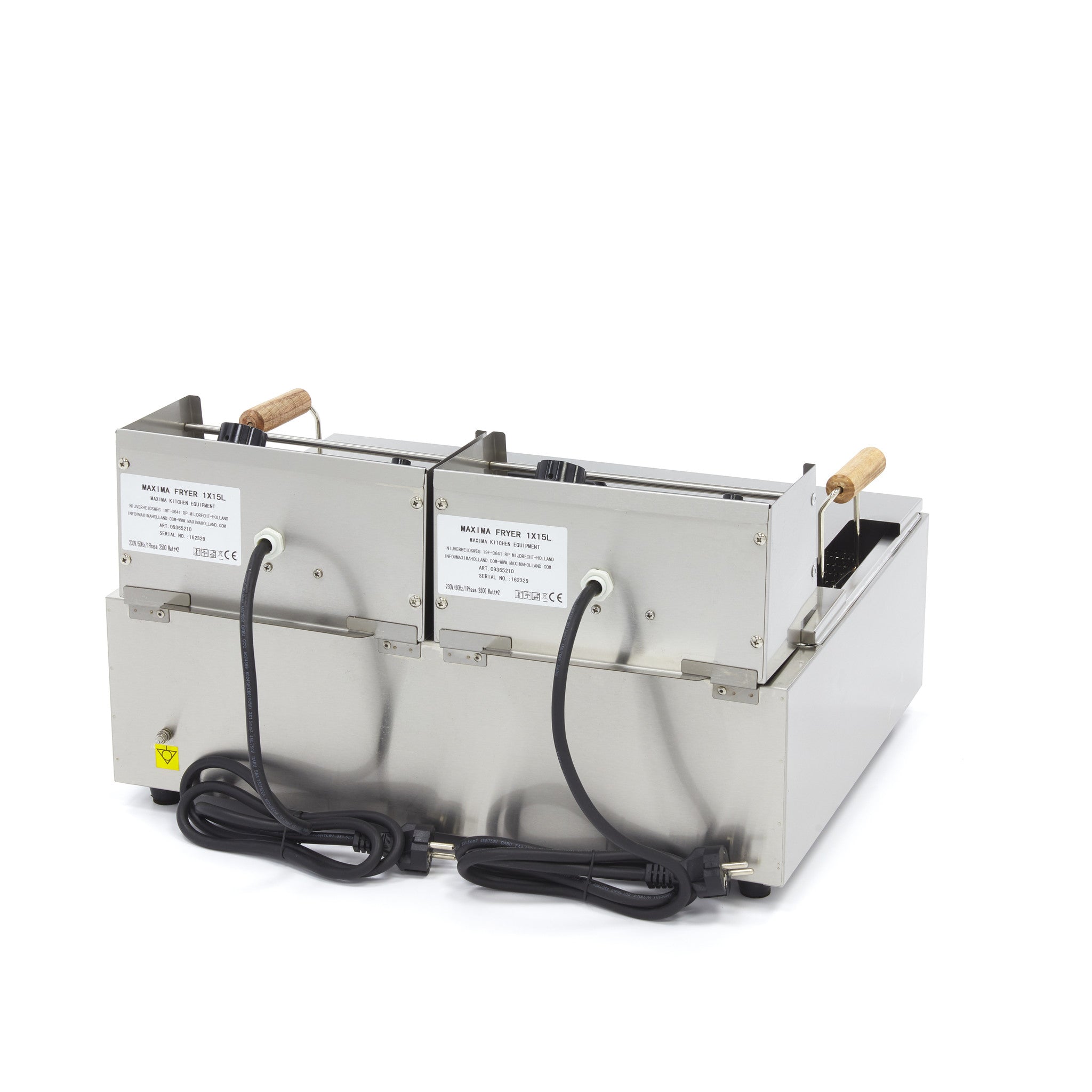 Friture - 15L - 1 kurv - op til 3 kg pommes frites