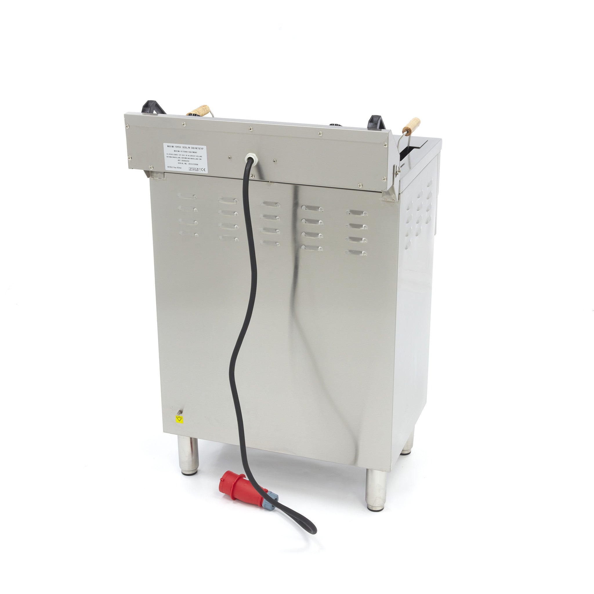 Friture - 30L - 1 kurv - med aftapningshane og stativ