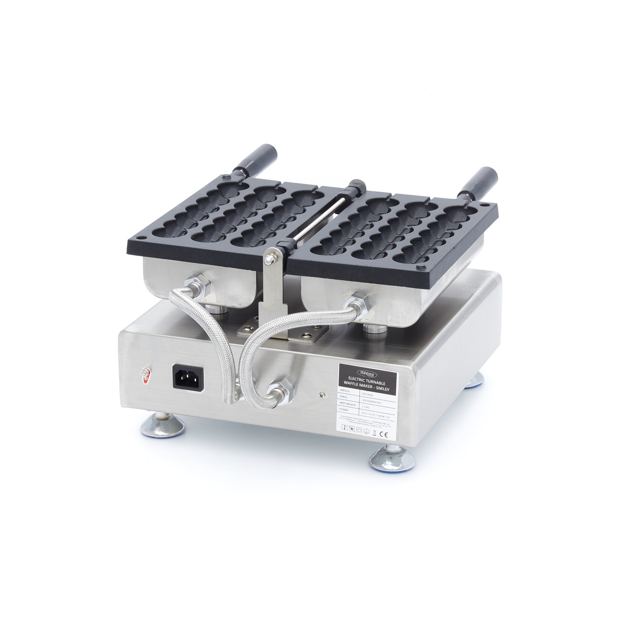 Vaffelmaskine - 3 lollies - Emojis på pinde