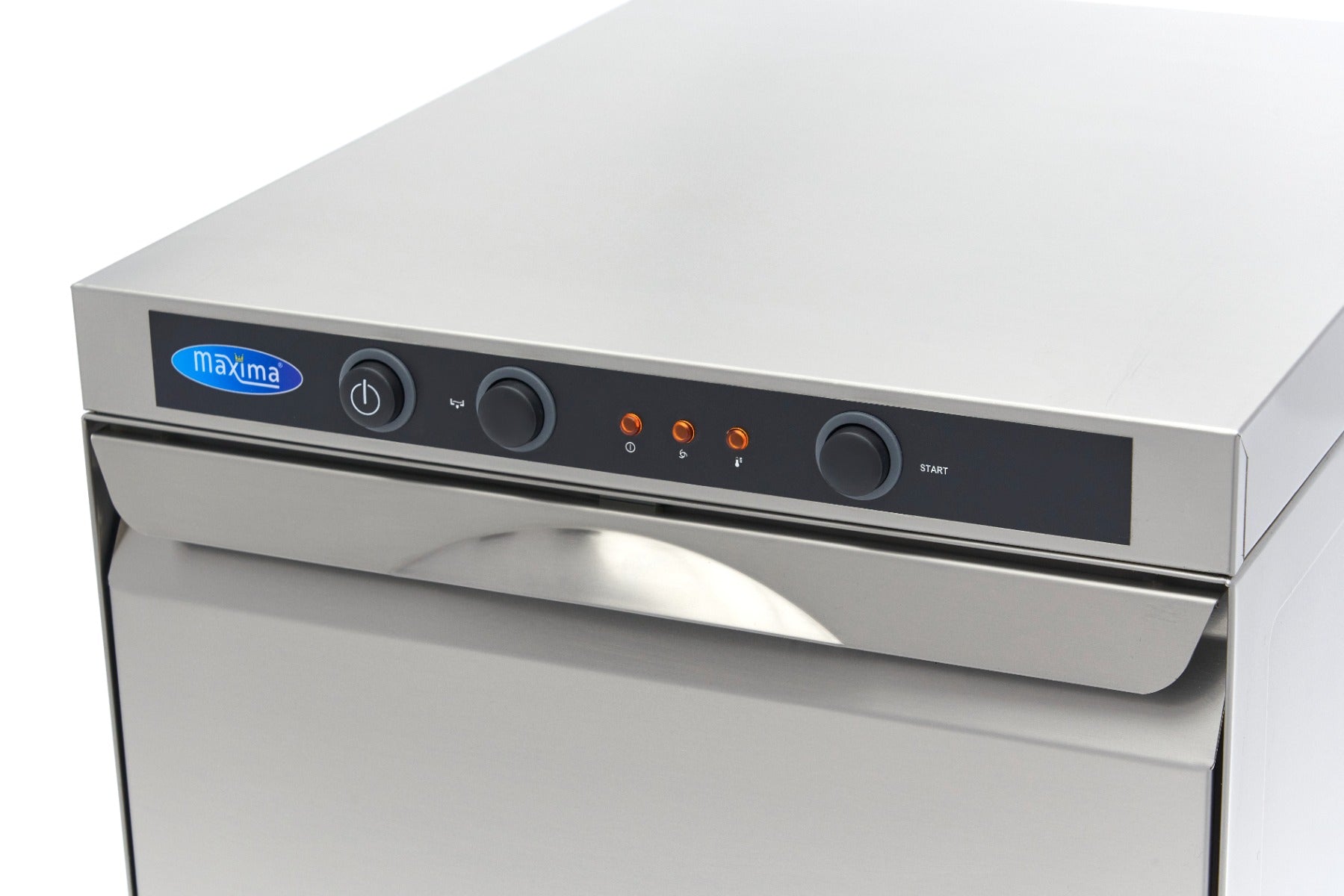 Glasopvaskemaskine - 35 x 35 cm - med tømmepumpe, afspændingsmiddel og sæbepumpe