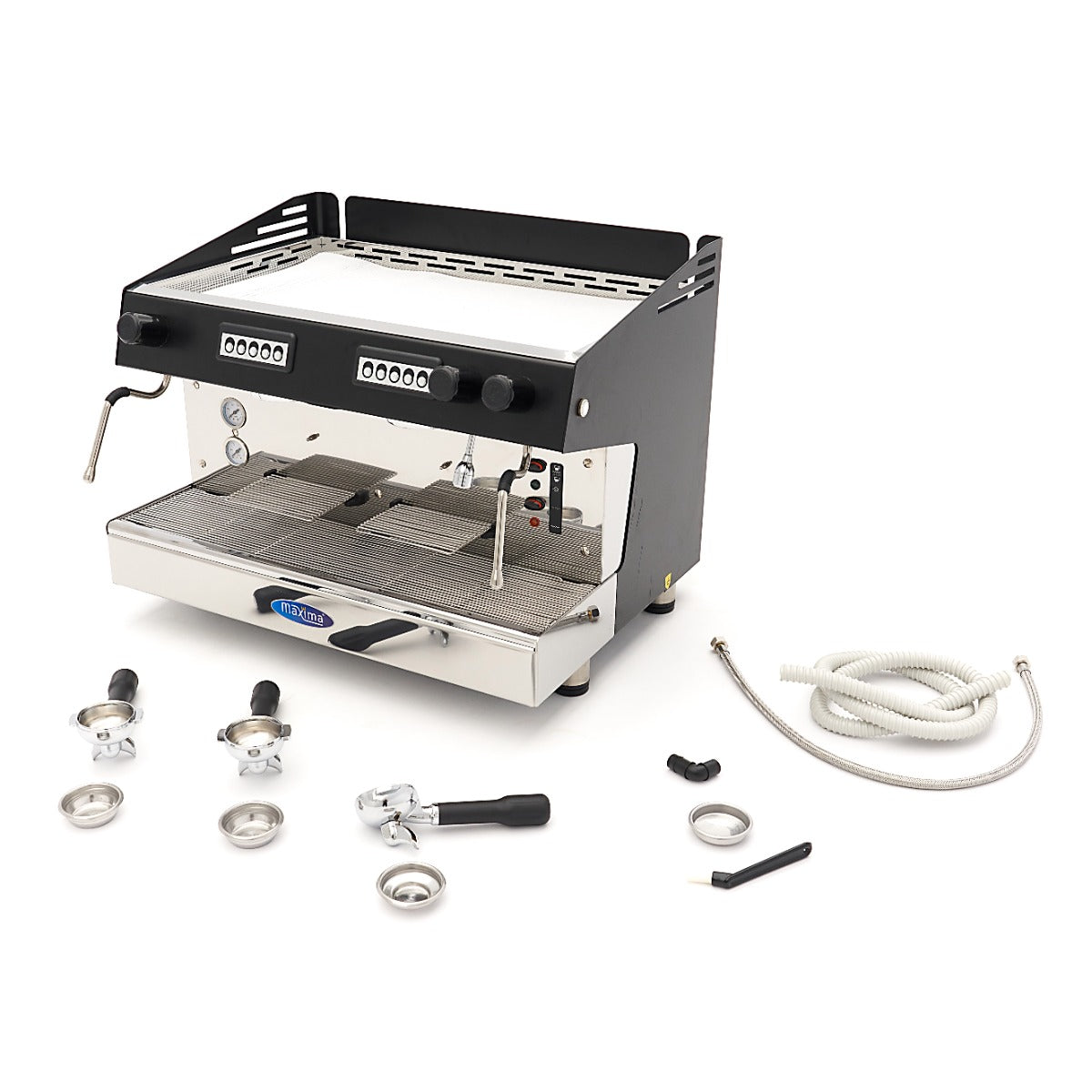 Espressomaskine - 2 stempler - 360 kopper i timen