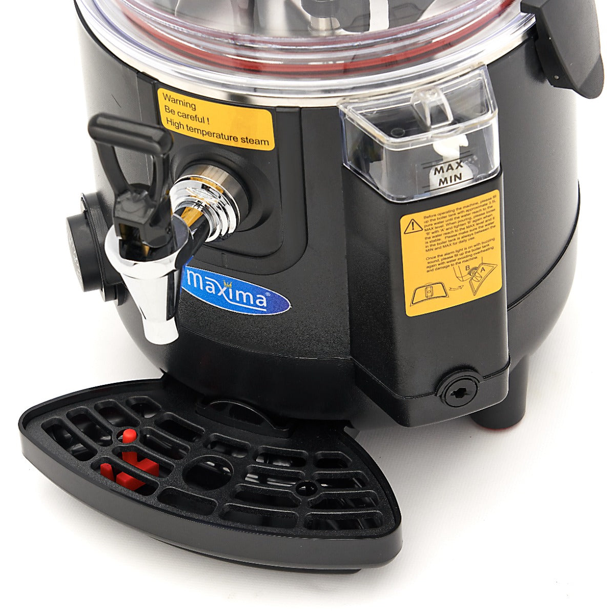 Chokolade dispenser - varm - 5L - Sort