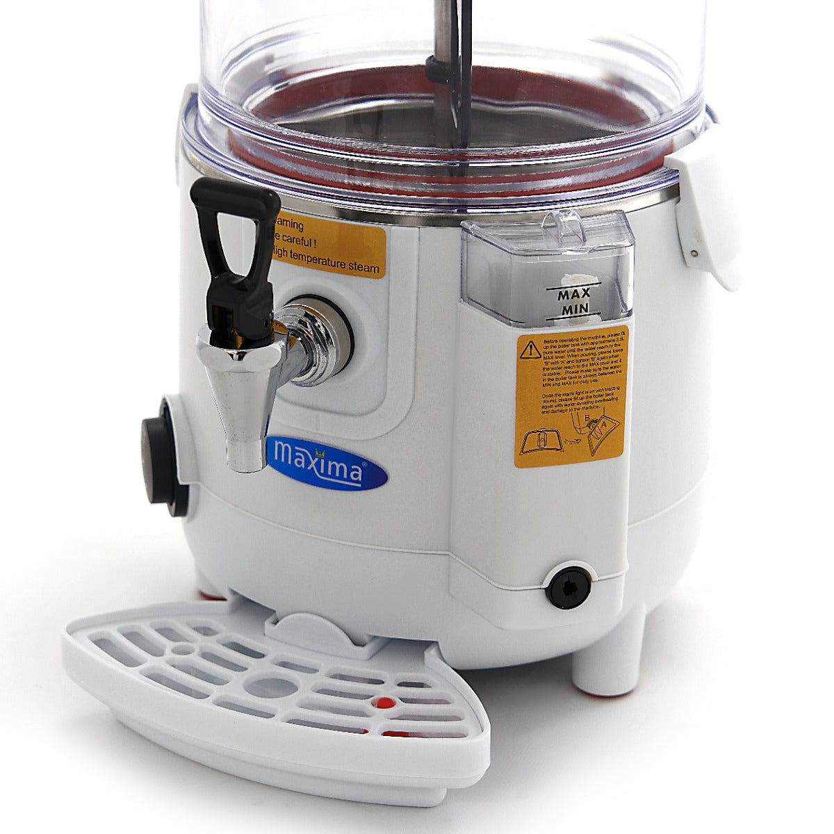 Chokolade dispenser - varm - 10L - Hvid