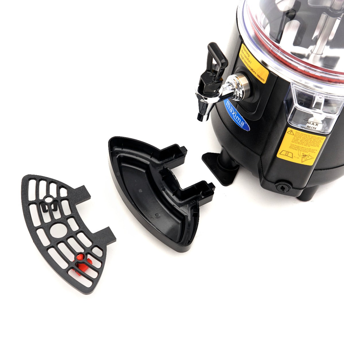 Chokolade dispenser - varm - 10L - Sort