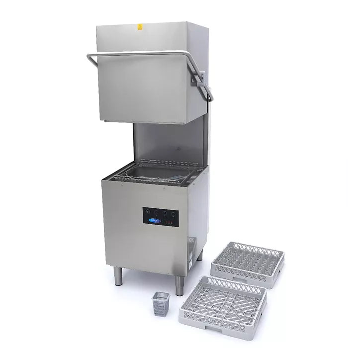 Hætteopvaskemaskine - Med alle pumper - 400 volt