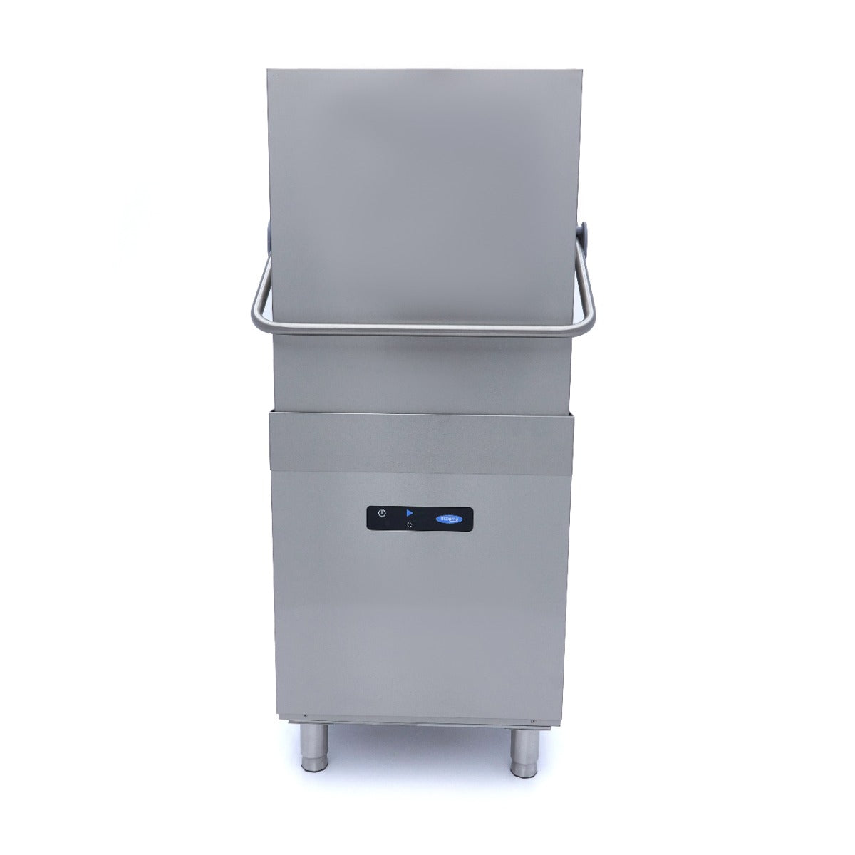 Hætteopvaskemaskine - 50 x 50 cm - Med afspændingsmiddel og sæbepumper - Digitalt display - 400V