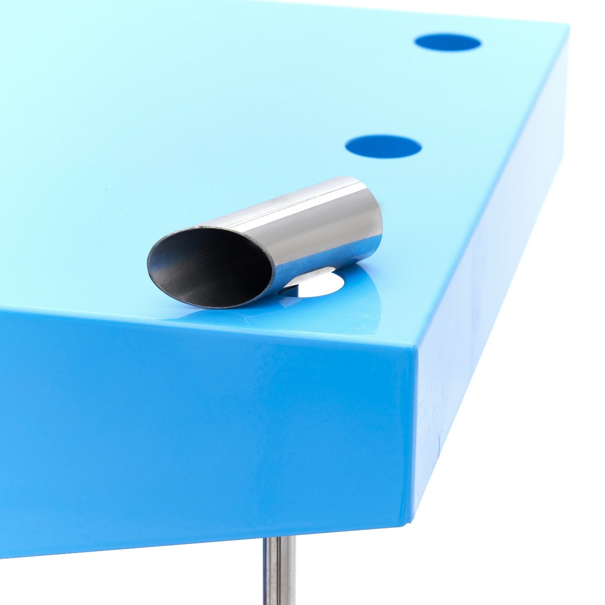 Candy Floss Machine – Ø 52cm – Blå – med vogn