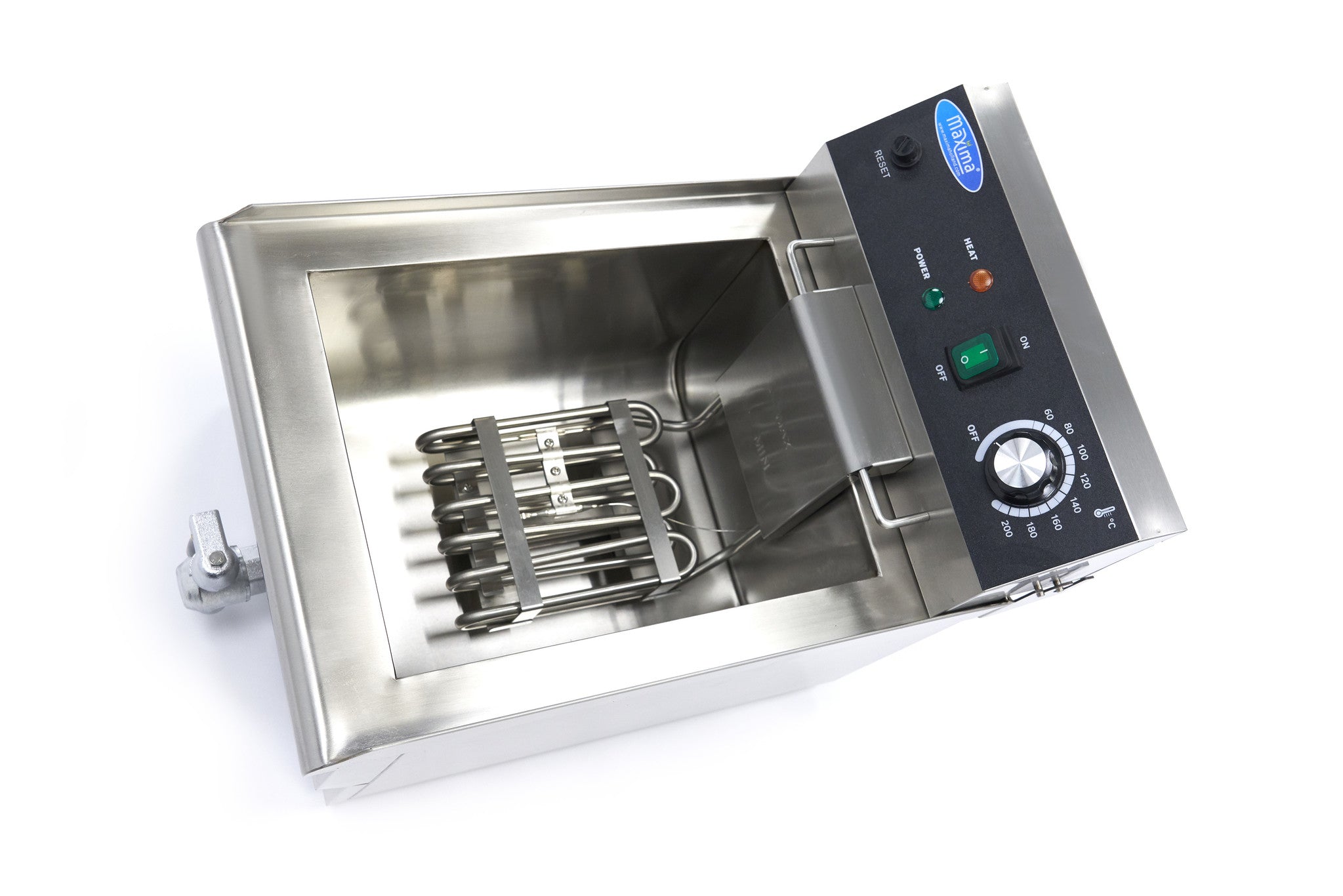 Friture - 13 liter - 1 kurv - med aftapningshane