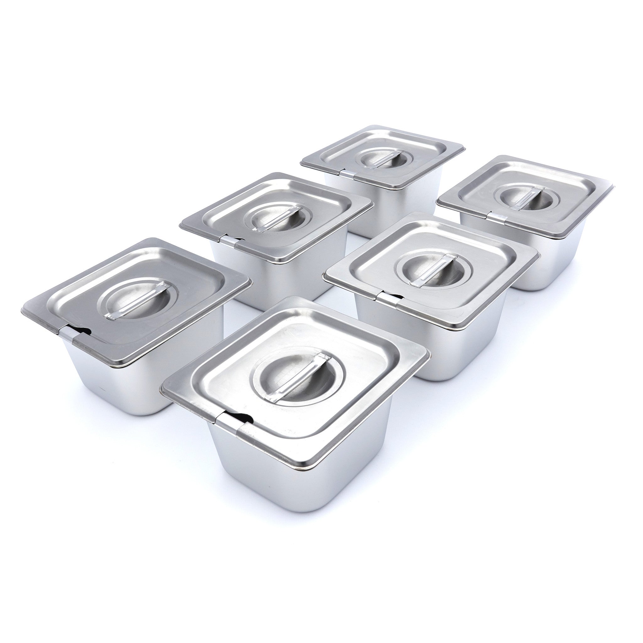 Chokoladesmelter - 6 x 1/6 GN 10cm