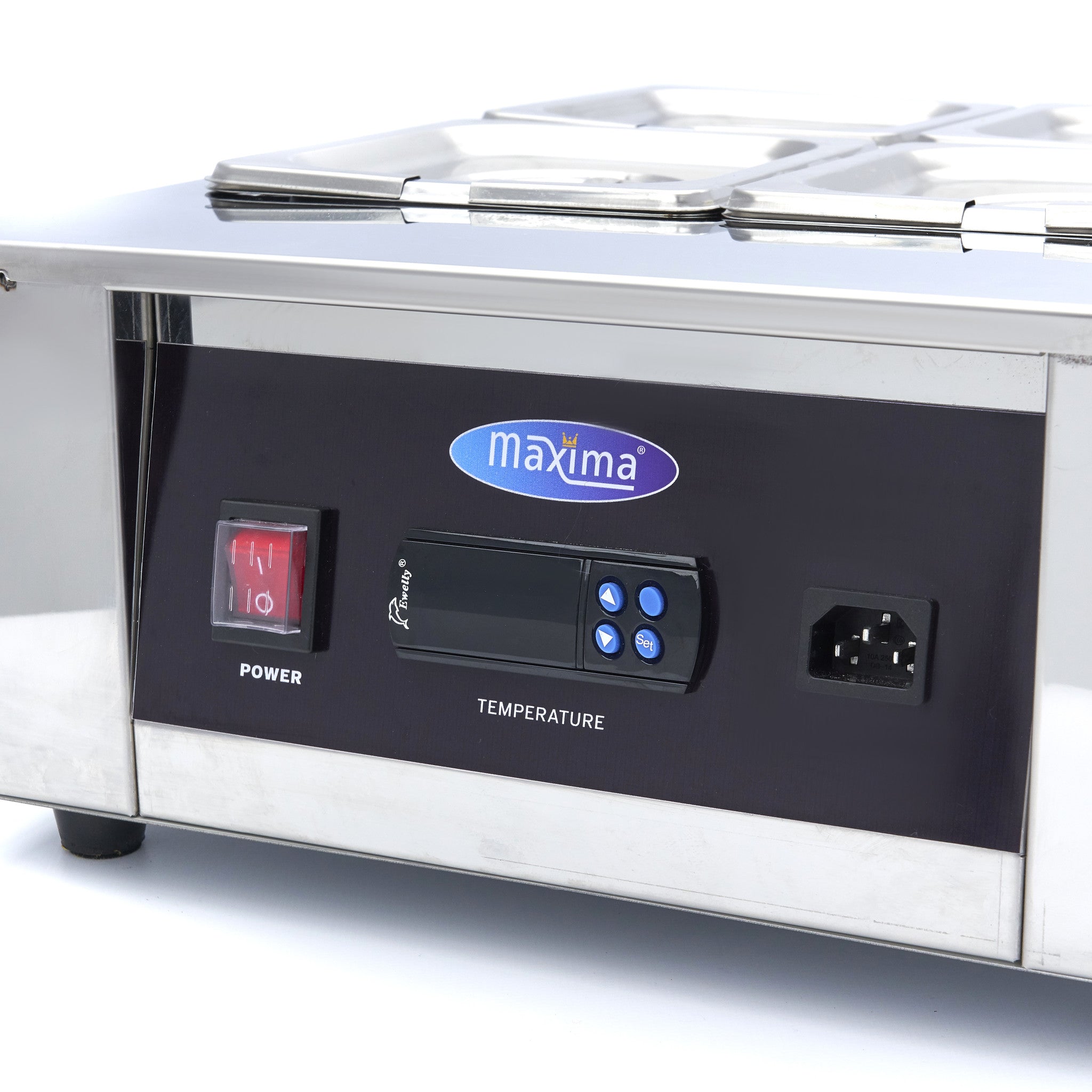 Chokoladesmelter - 4 x 1/6 GN 10cm