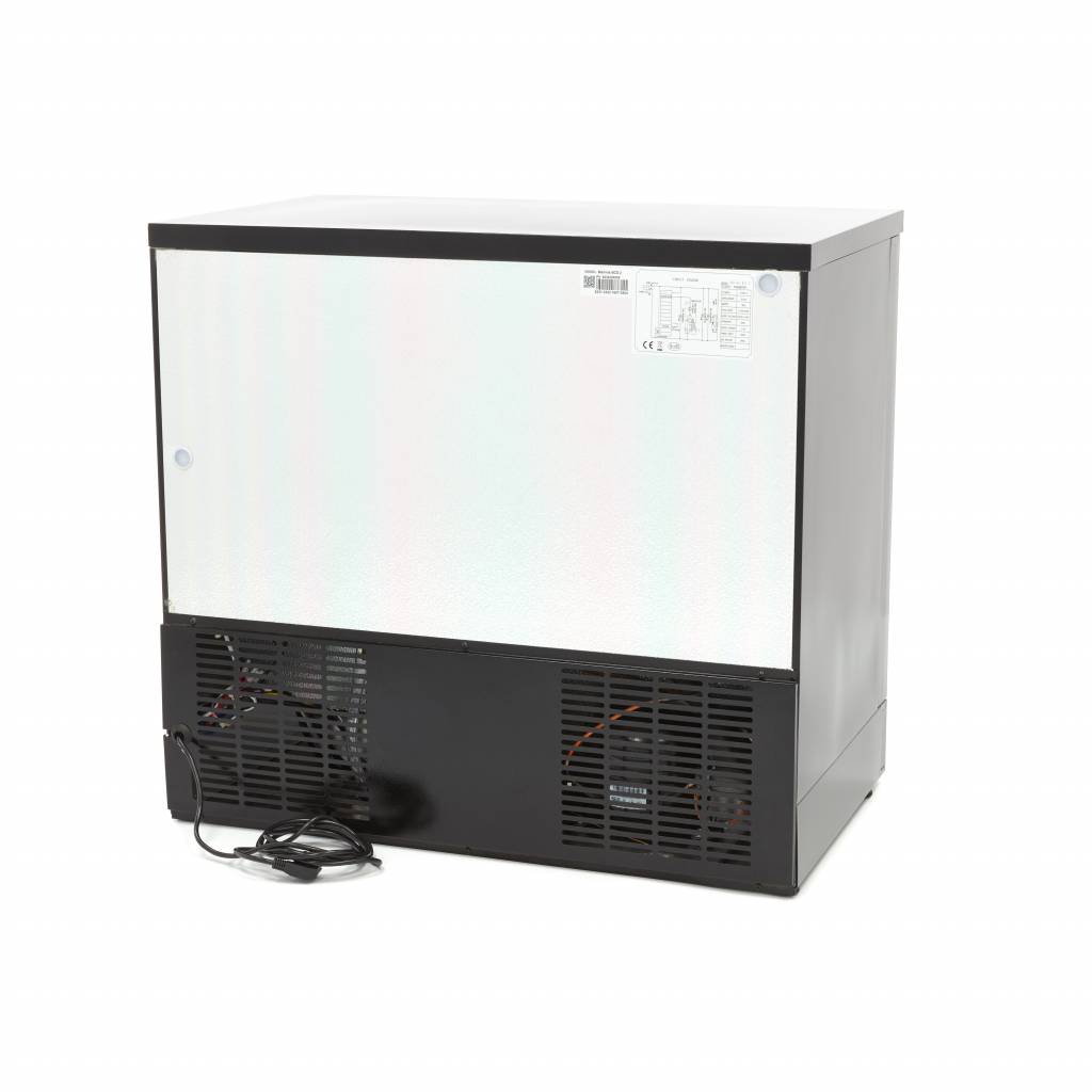 Backbar - barkøleskab - 227L - 2 skydelåger - 4 justerbare hylder