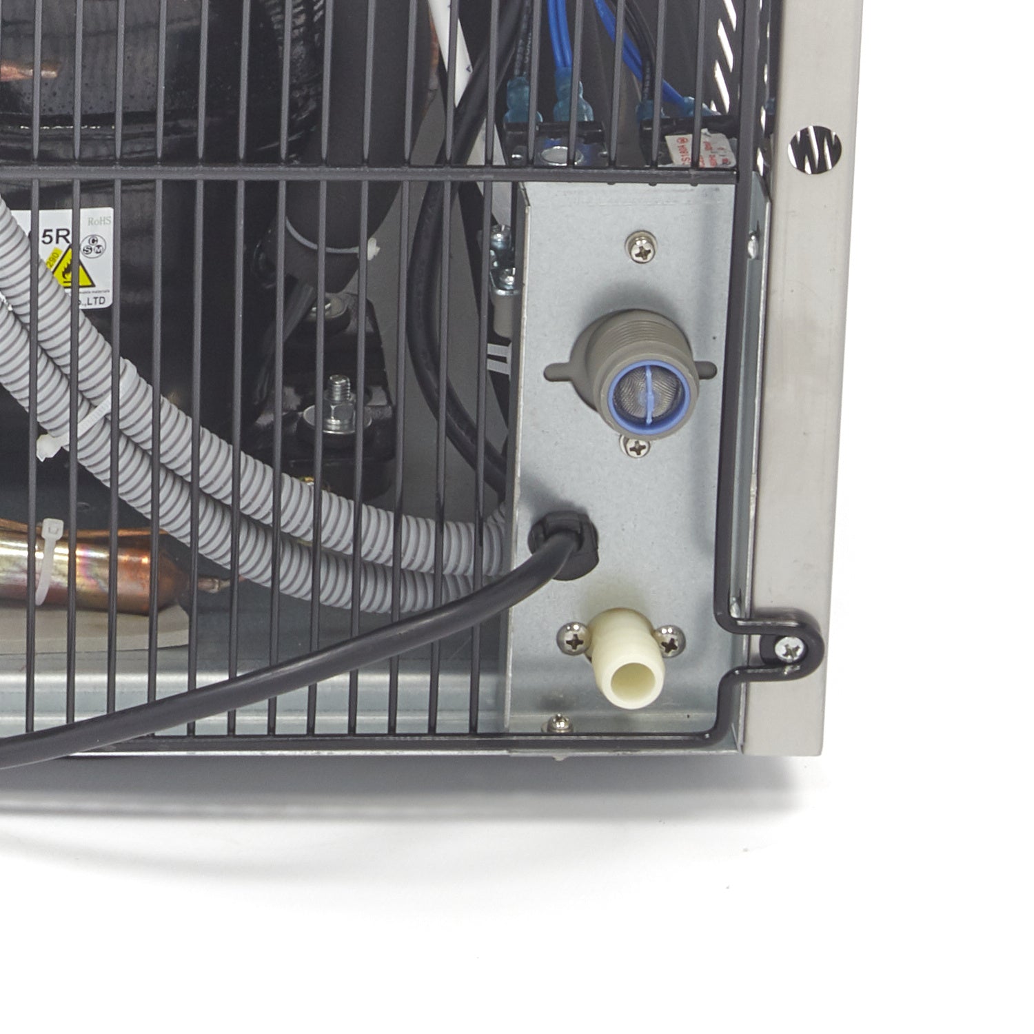 Isterningmaskine - 100 kg/dag - Kugleterninger - Luftkølet