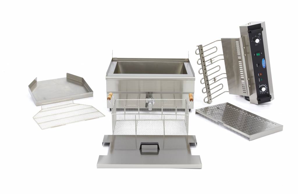 Friture - 30L - 1 kurv - med aftapningshane