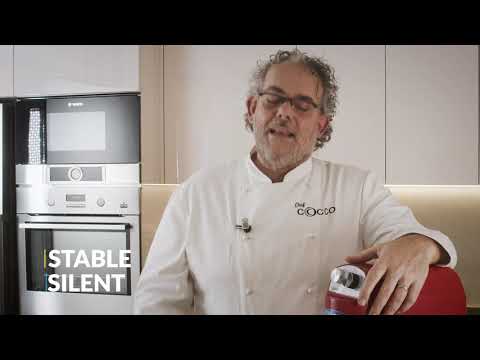 Røremaskine - 7 Liter - Op til 2 kg dej - Pink