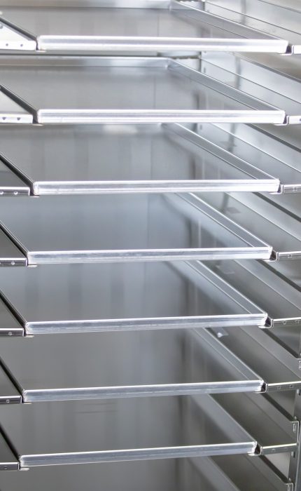 Industrikøleskab - dobbelt - rustfrit stål - GN 2/1 - 1240 liter