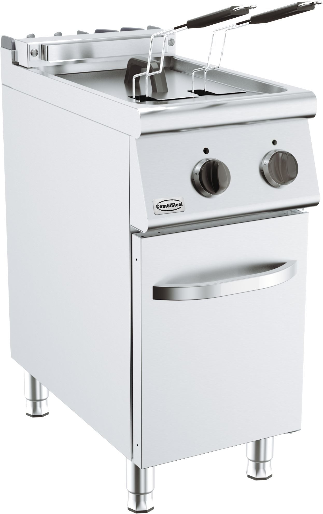 Friture 18 liter - 2 kurve - 700 mm dyb - gas