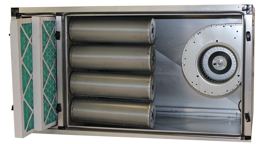 Motor til emhætte med kulfiltre - 3000 M3