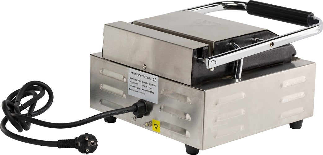 Kontaktgrill / Klemgrill - Rillet overflade - 320 x 410 mm