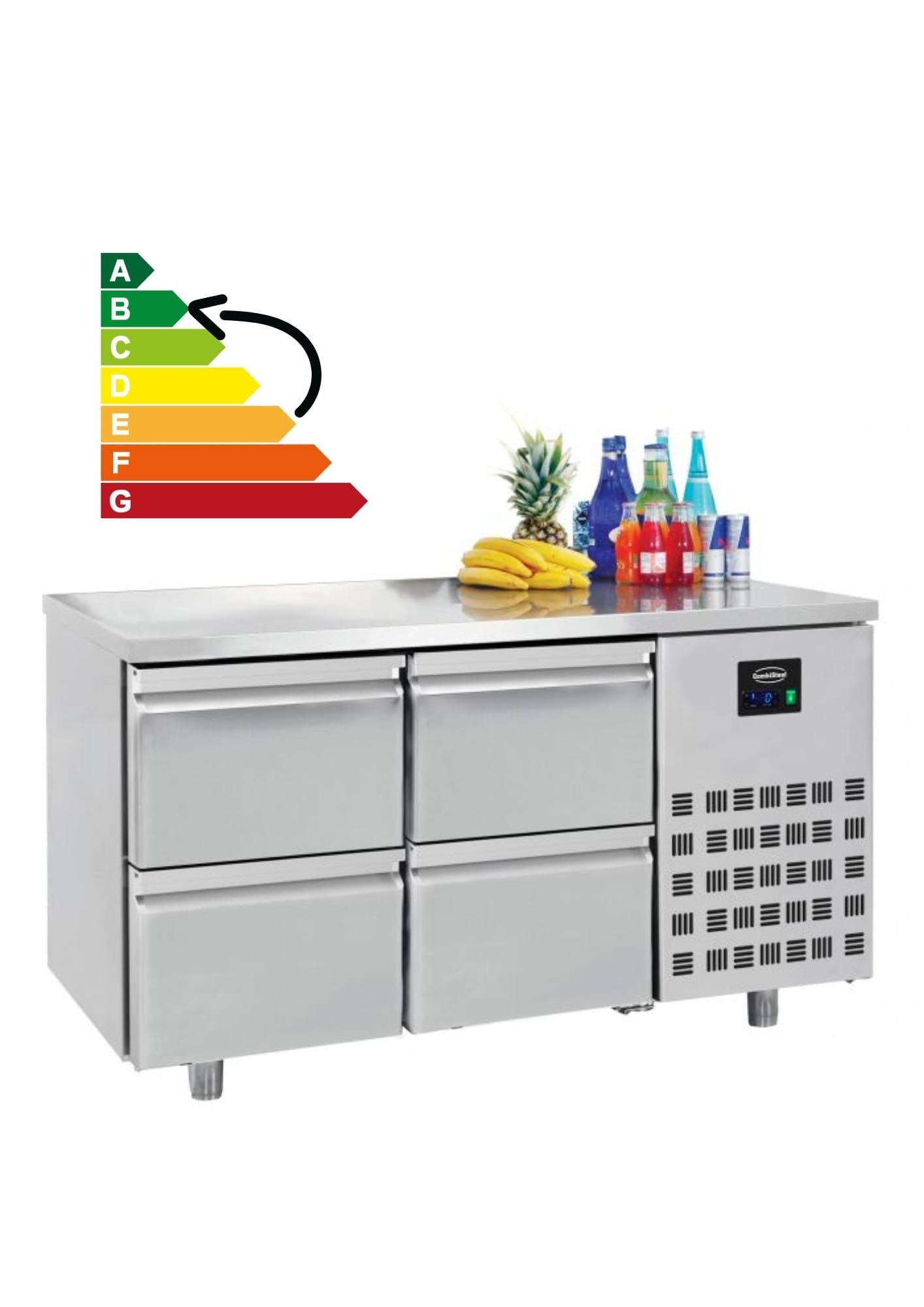 Kølebord - 4 skuffer - 700 mm - Energy Line