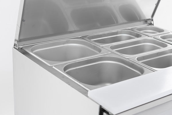 Saladette - 2 låger - 2,5 x GN 1/1