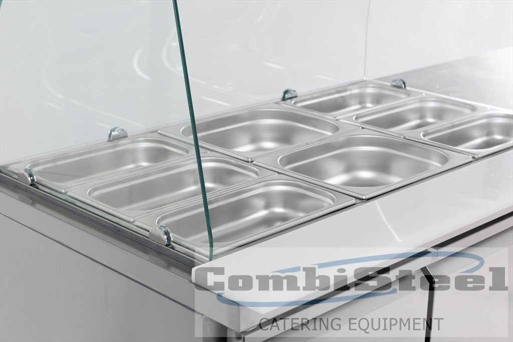 Saladette - 2 låger - 2 x 1/1 GN