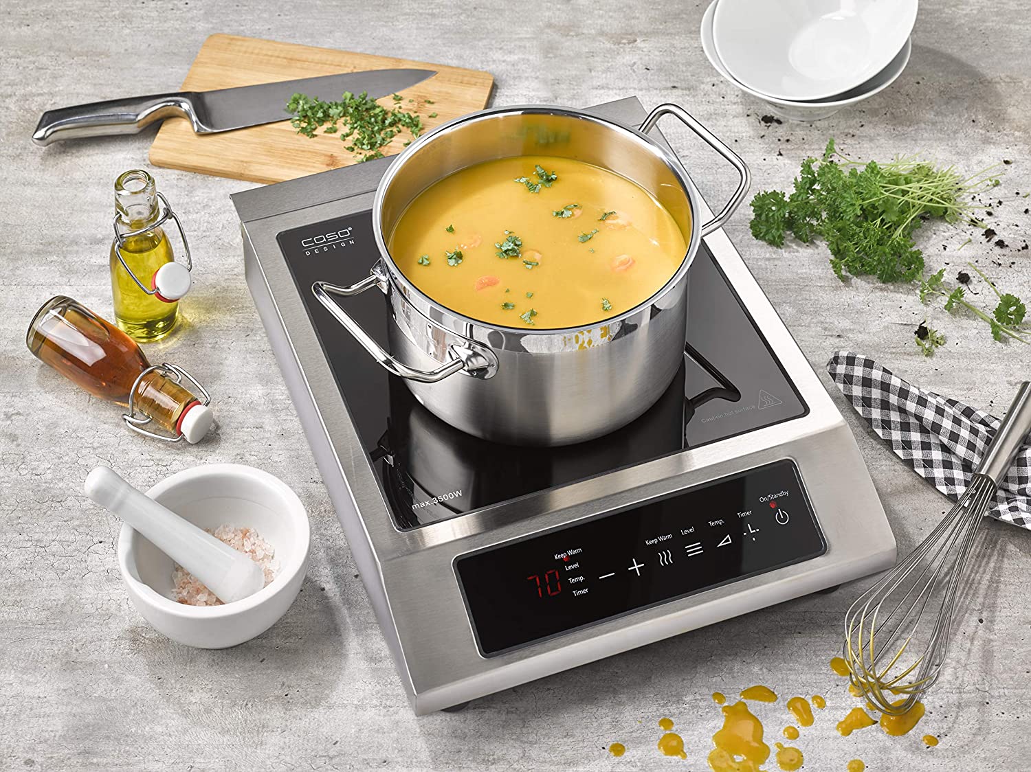 Induktionskogeplade - 3500 watt