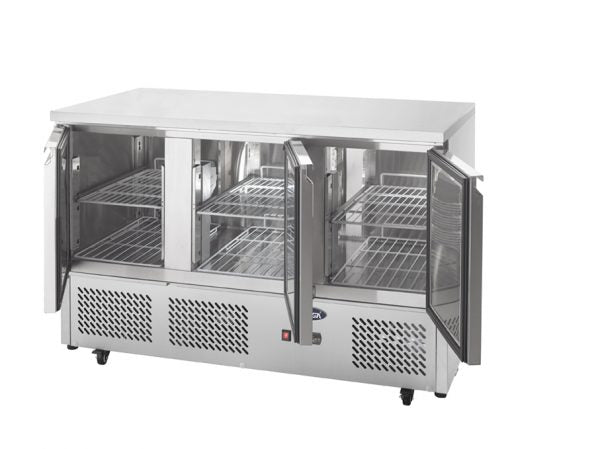 Kølebord - 3 låger