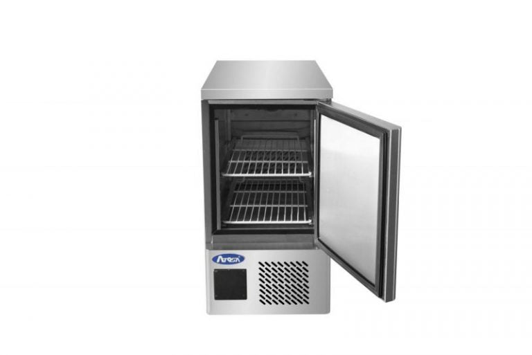 Industrikøleskab i rustfrit stål - 70 liter