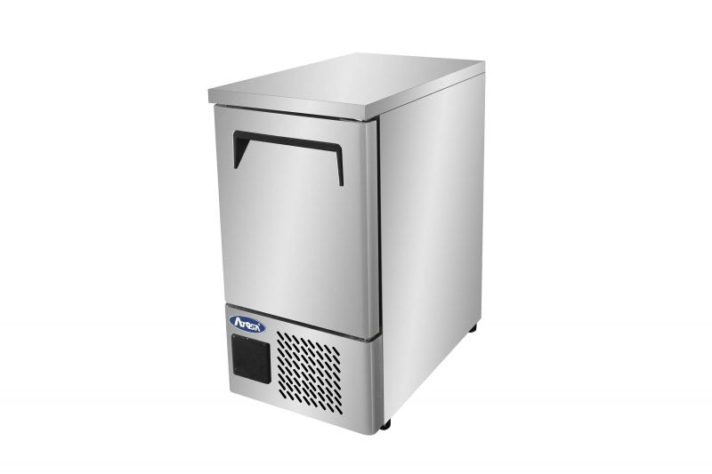 Industrifryseskab i rustfrit stål - 70 liter