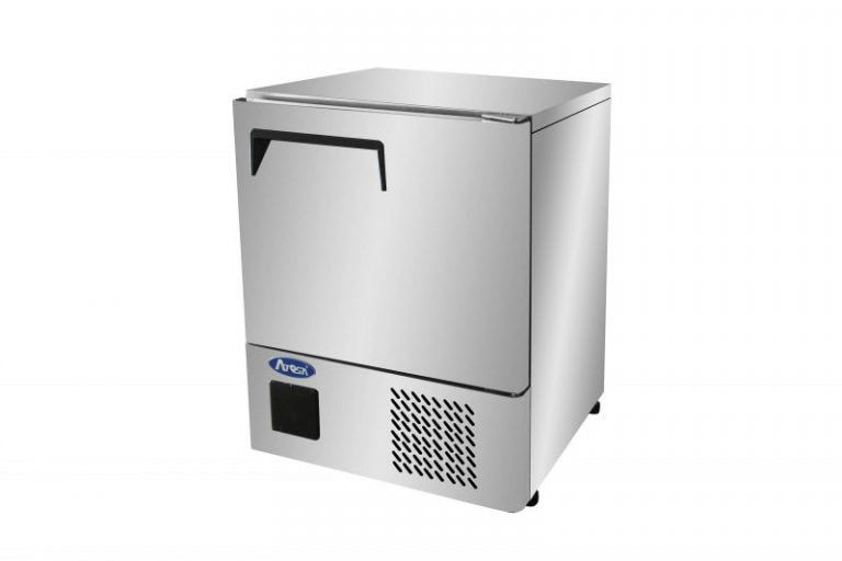 Industrikøleskab i rustfrit stål - 77 liter