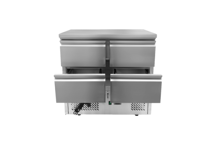 Kølebord - 2 skuffer