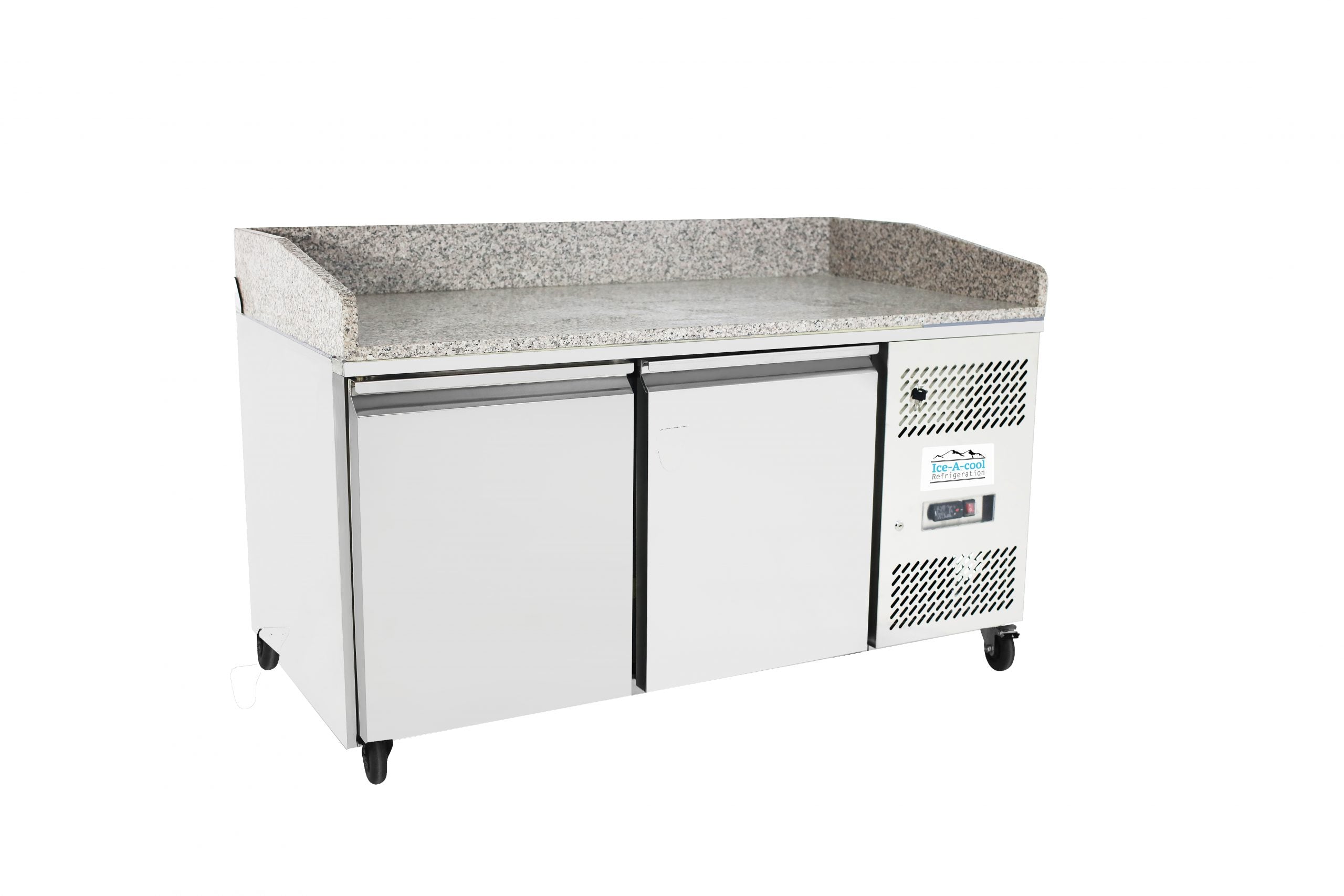 Pizzadisk - 2 låger - Granitbordplade