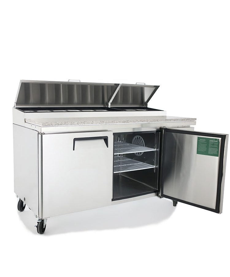 Saladette - 2 låger - Inklusive 9 x 1/3 GN beholdere, 100 mm dyb