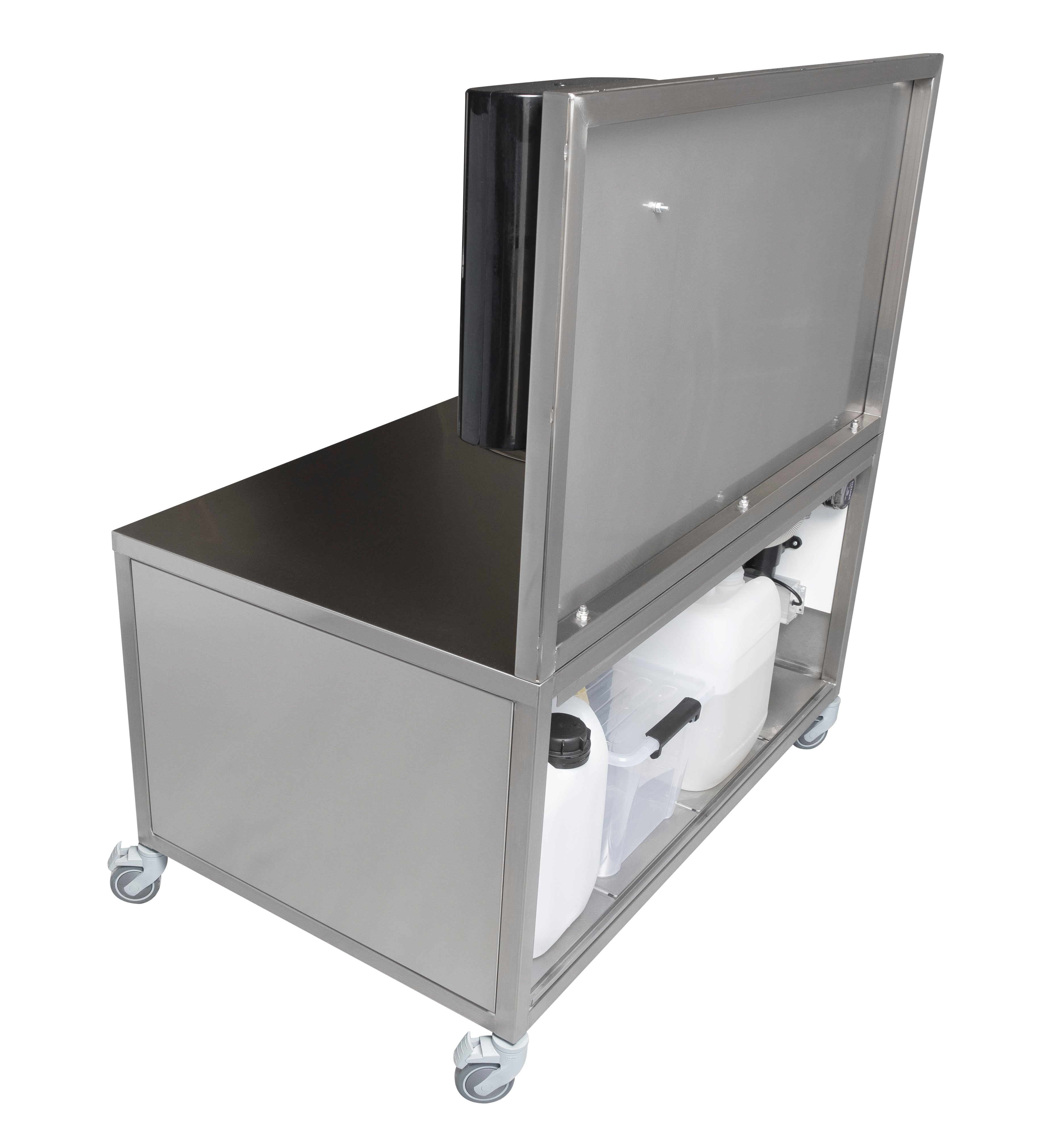 Mobil hygiejnestation - håndvask til desinficering / udehåndvask- lav udgave til børn