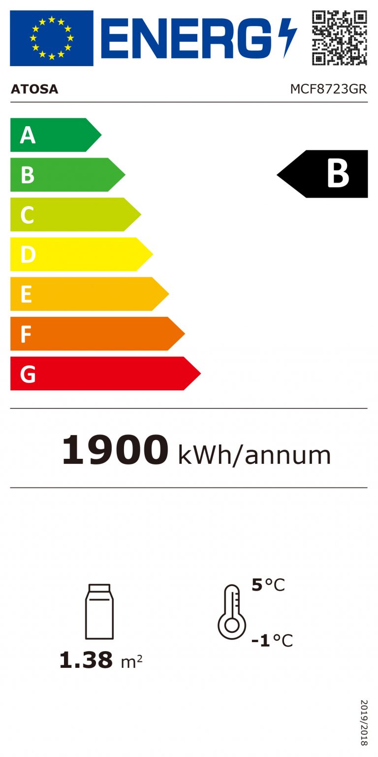 Displaykøleskab - 2 låger - Sort - 922 liter