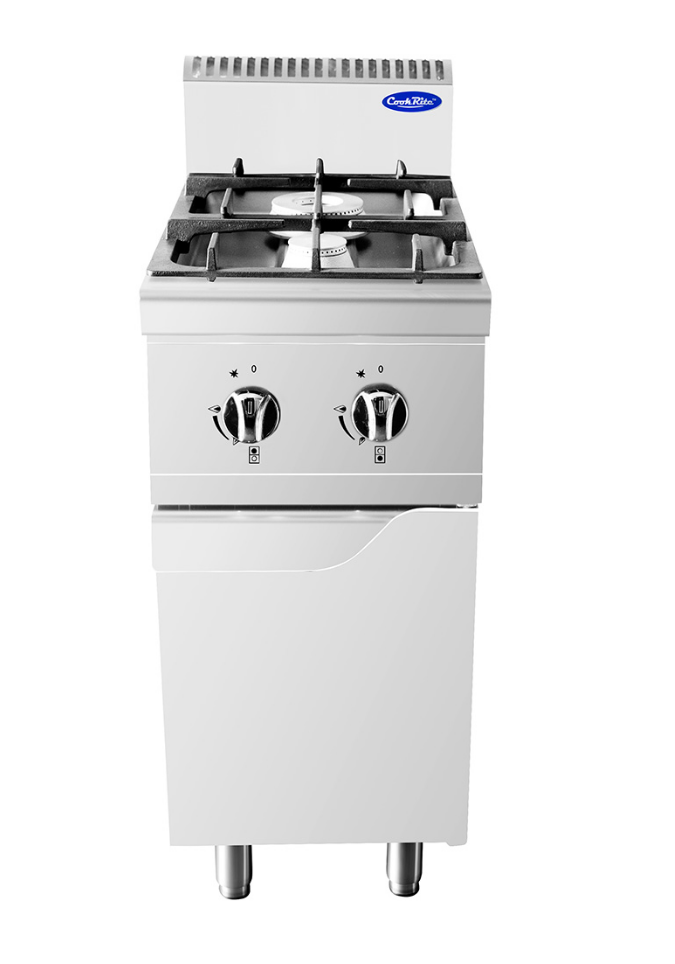 Gaskomfur - 2 brændere - 2 x 7 kW