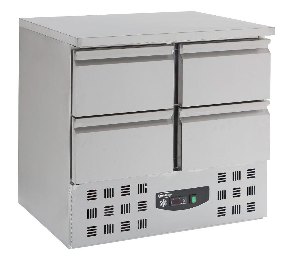 Compact Line - Kølebord 4 skuffer