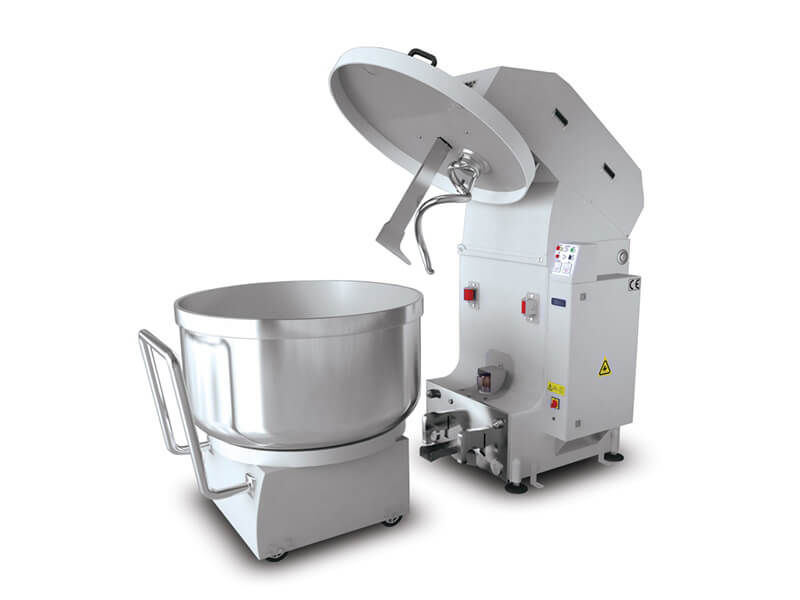 Dejælter / Røremaskine - 370 liter - mobil skål