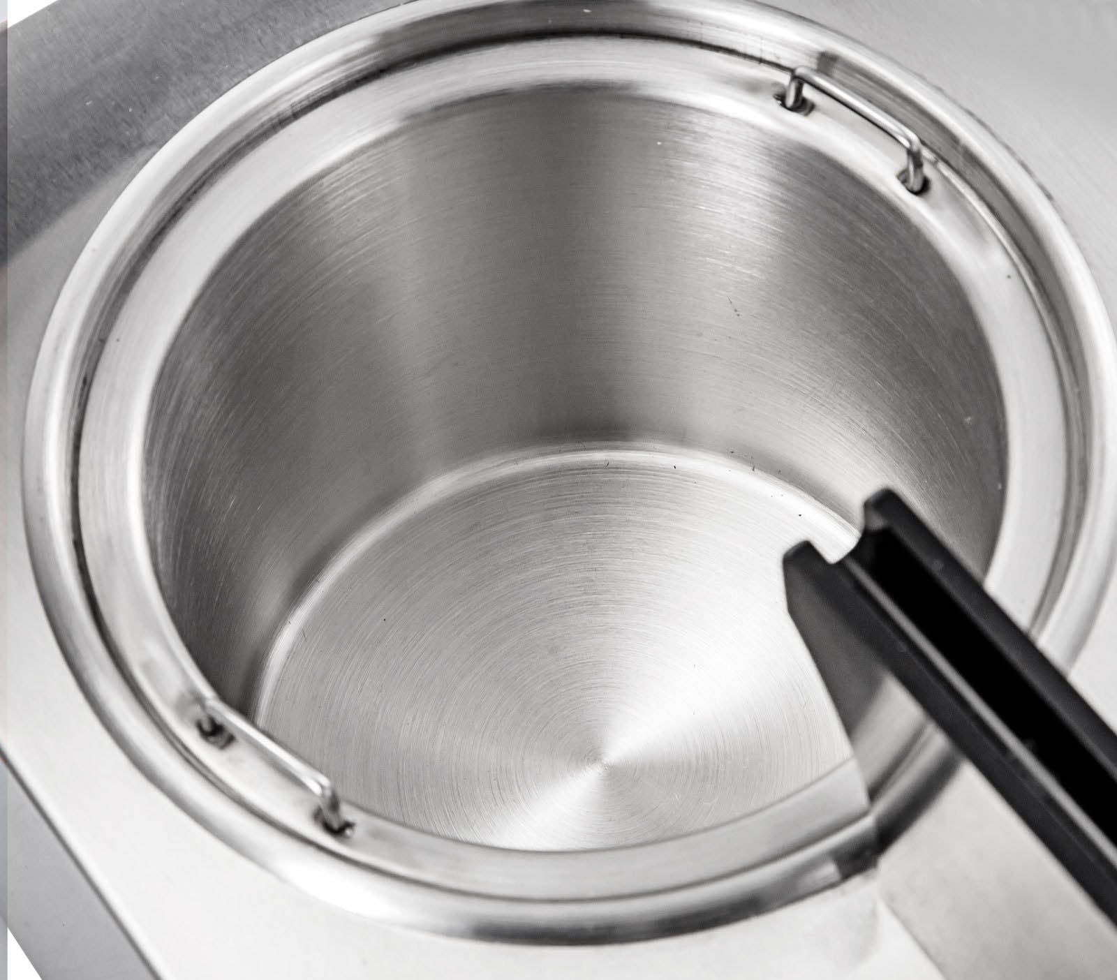 Dispenser til chokoladesauce / karamelsauce - 1 x 2,5 liter med termostat