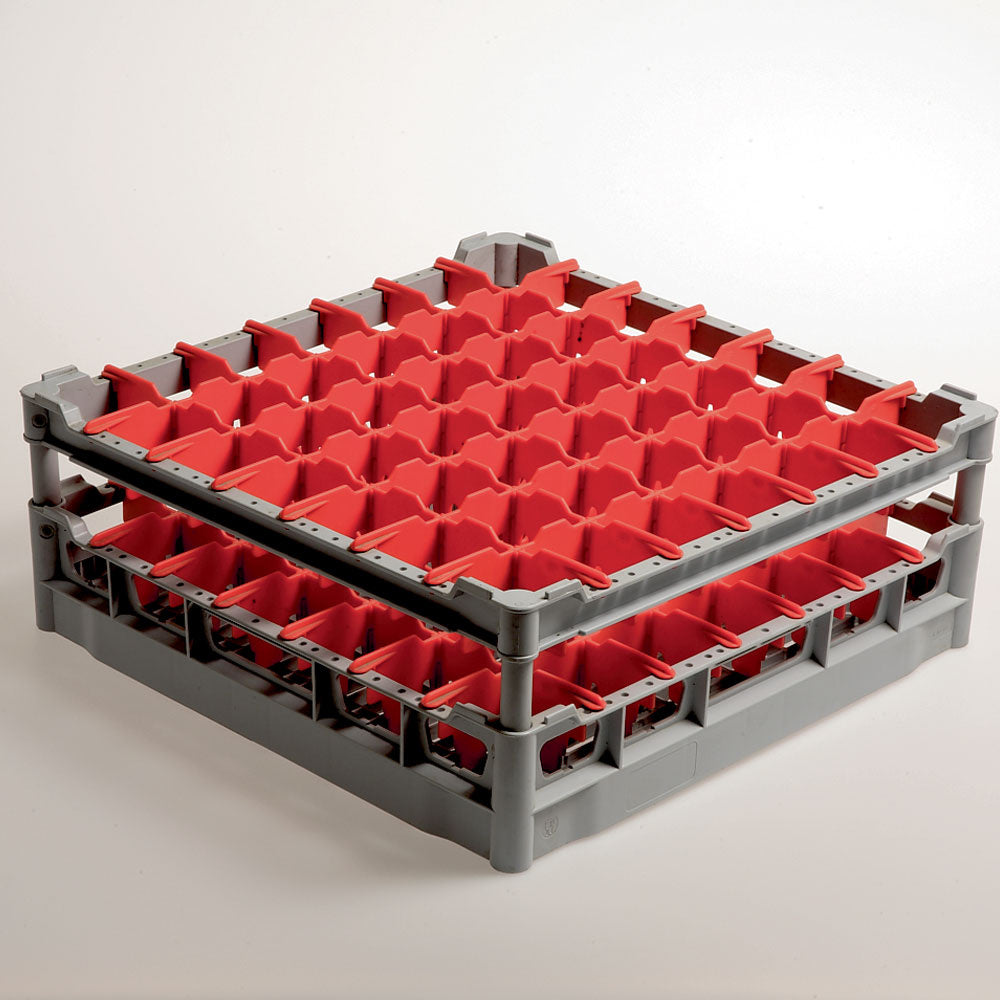 Opvaskekurv 49 glas Ø 63 mm, h165, polyprop.