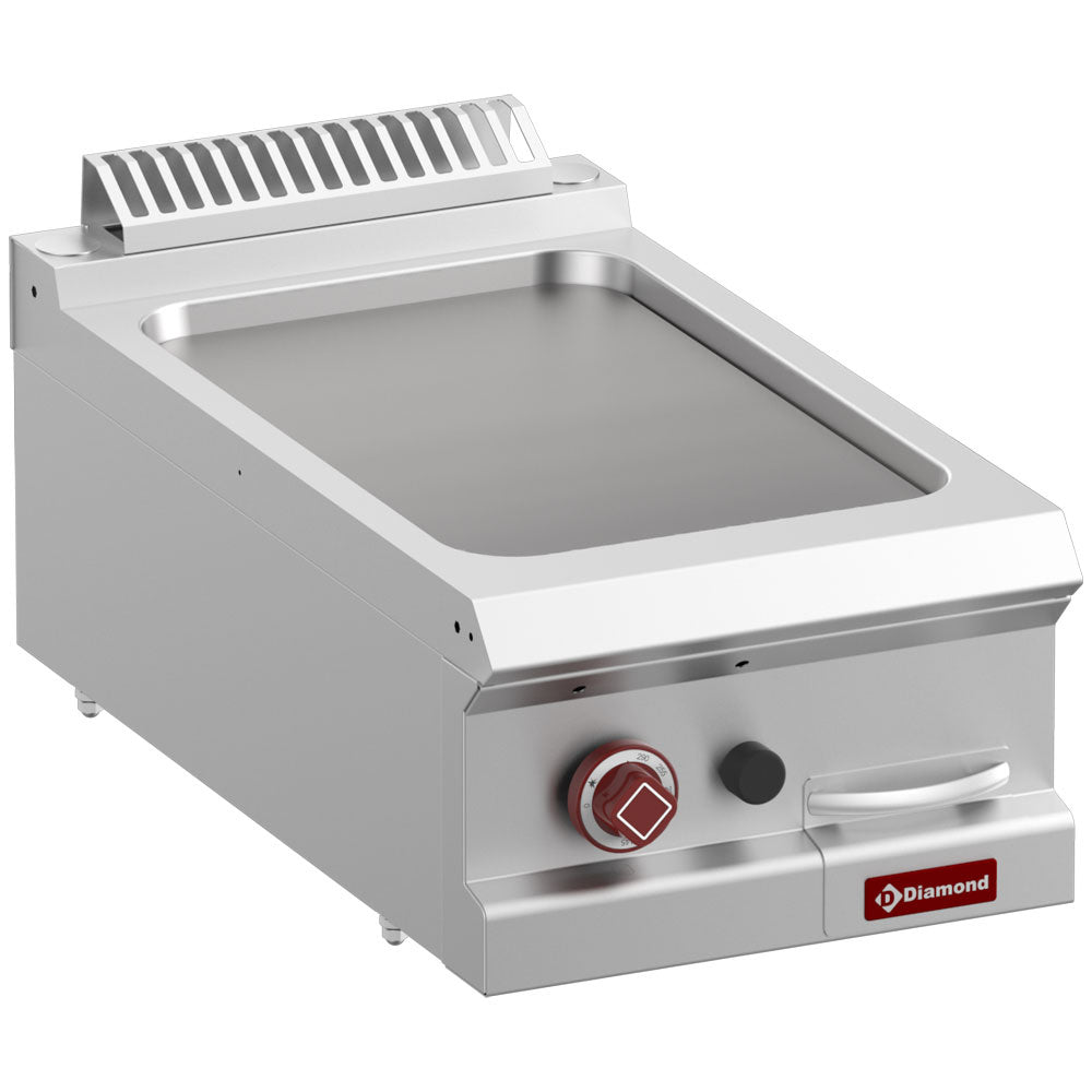 Gas stegeplade glat, modul 1/2 -Top-