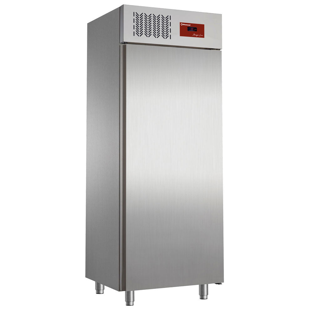 Fryseskab 20x EN 600x400, statisk, (500 liter) - Rustfrit stål